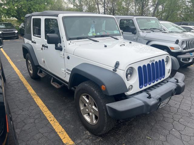 used 2016 Jeep Wrangler Unlimited car, priced at $21,265