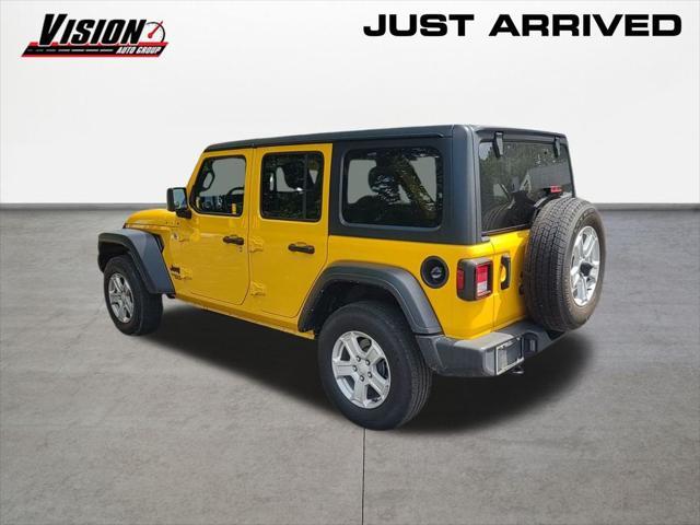 used 2021 Jeep Wrangler Unlimited car, priced at $29,994