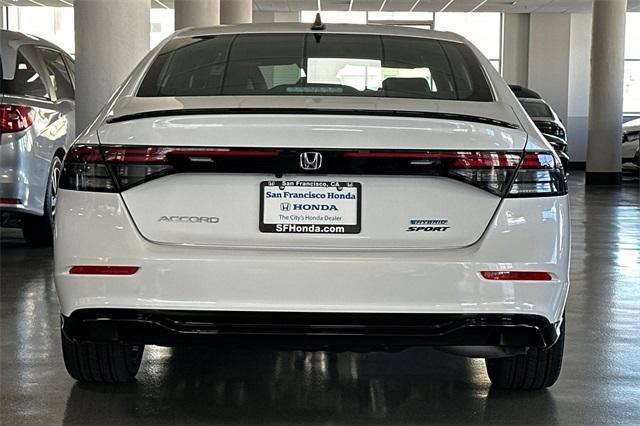 new 2025 Honda Accord Hybrid car, priced at $36,925