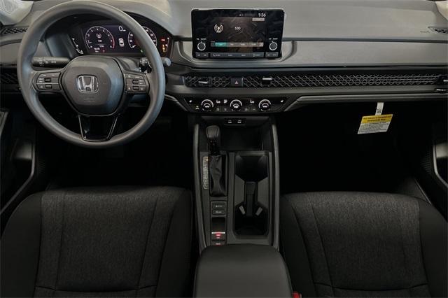 new 2025 Honda Accord car, priced at $32,210