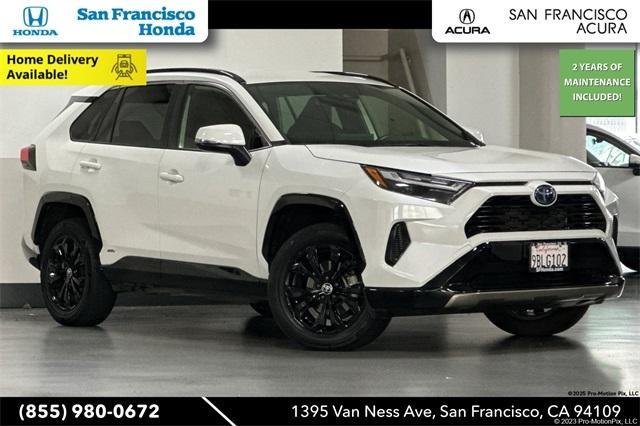 used 2022 Toyota RAV4 Hybrid car, priced at $30,991