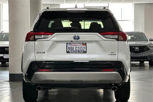 used 2022 Toyota RAV4 Hybrid car, priced at $30,950