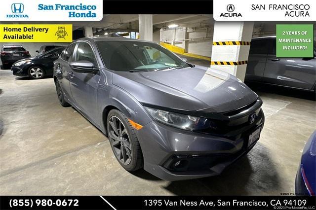 used 2019 Honda Civic car, priced at $18,991