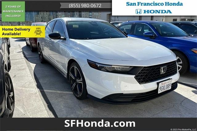 used 2023 Honda Accord Hybrid car, priced at $29,991