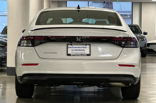 new 2025 Honda Accord Hybrid car, priced at $35,205