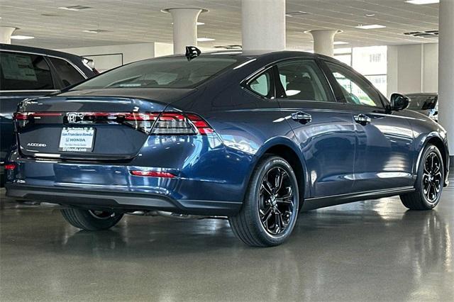 new 2025 Honda Accord car, priced at $31,655