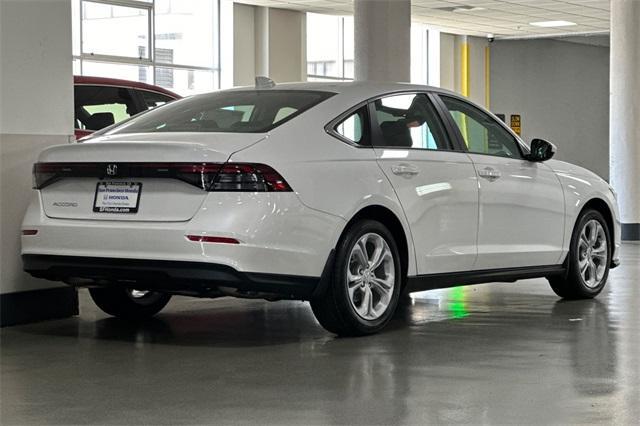 new 2025 Honda Accord car, priced at $29,945