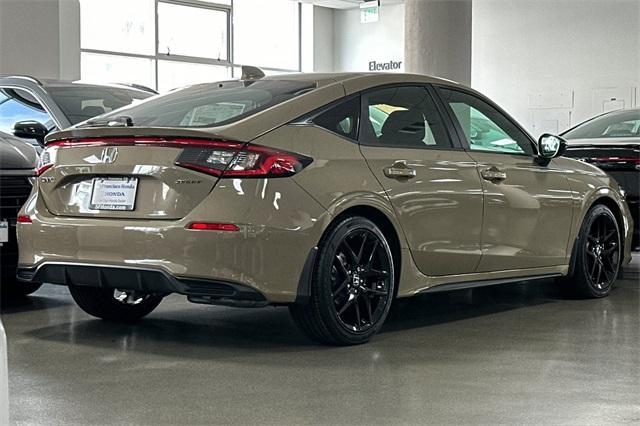 new 2025 Honda Civic car, priced at $29,055