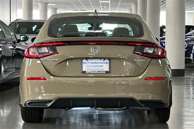new 2025 Honda Civic car, priced at $29,055