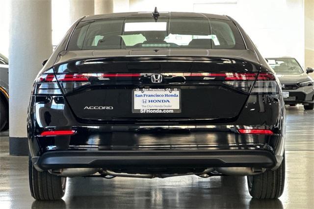 new 2025 Honda Accord car, priced at $29,490