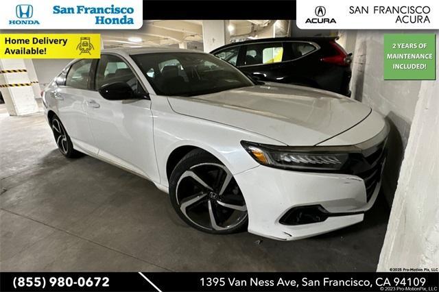 used 2021 Honda Accord car, priced at $28,991