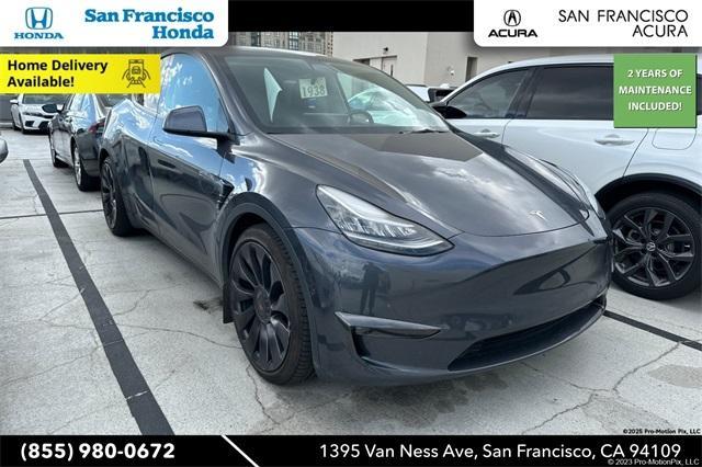 used 2021 Tesla Model Y car, priced at $27,488