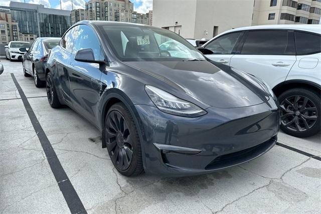 used 2021 Tesla Model Y car, priced at $27,488
