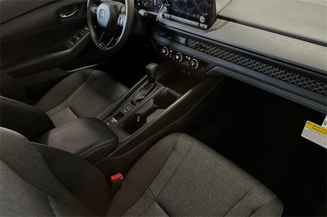 new 2025 Honda Accord car, priced at $29,445