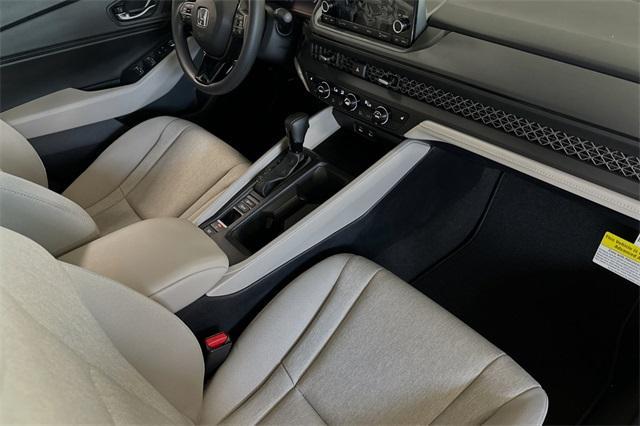 new 2025 Honda Accord car, priced at $32,210