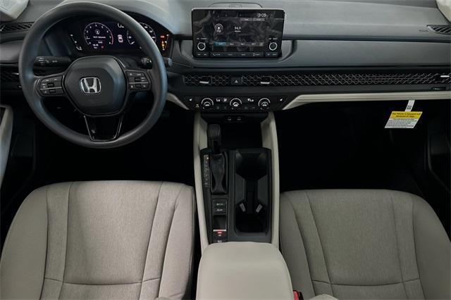 new 2025 Honda Accord car, priced at $31,655