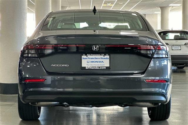 new 2025 Honda Accord car, priced at $31,655