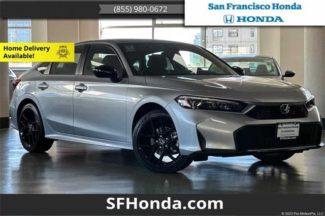 new 2025 Honda Civic Hybrid car, priced at $30,100