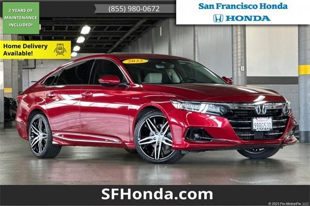 used 2022 Honda Accord Hybrid car, priced at $30,991
