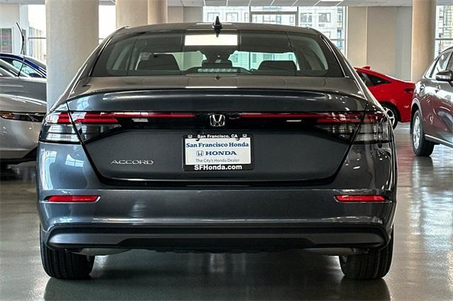 new 2025 Honda Accord car, priced at $29,445