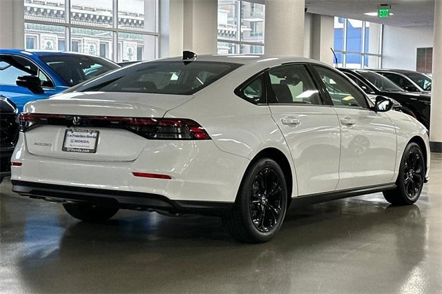 new 2025 Honda Accord car, priced at $32,110