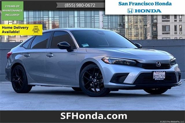 used 2022 Honda Civic car, priced at $22,991