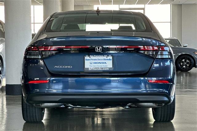 new 2025 Honda Accord car, priced at $31,655