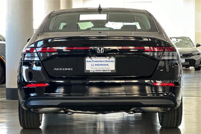 new 2025 Honda Accord car, priced at $29,390