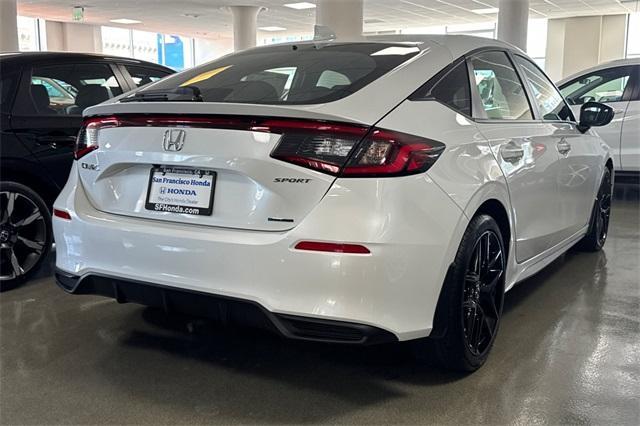 new 2025 Honda Civic Hybrid car