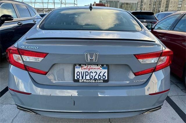 used 2021 Honda Accord car, priced at $23,671