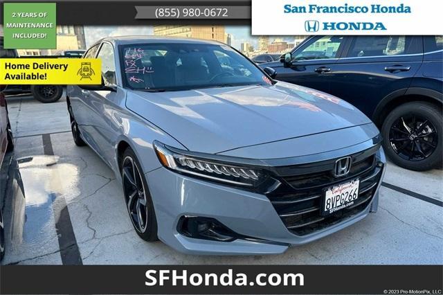 used 2021 Honda Accord car, priced at $23,671