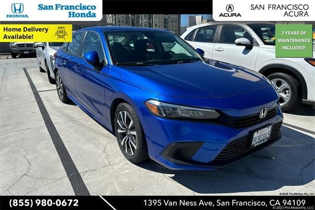 used 2022 Honda Civic car, priced at $25,991
