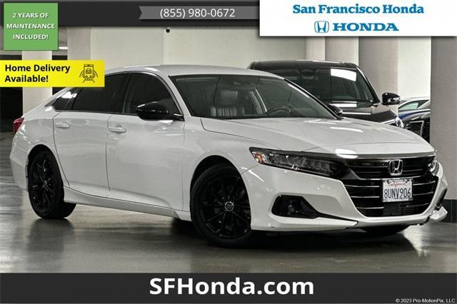 used 2021 Honda Accord car, priced at $25,991