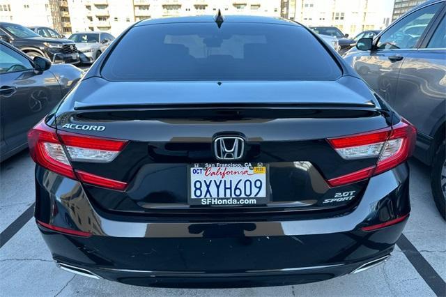 used 2021 Honda Accord car, priced at $26,991