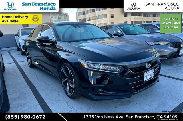 used 2021 Honda Accord car, priced at $26,991