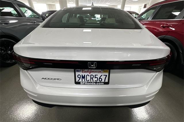 used 2024 Honda Accord car, priced at $28,991