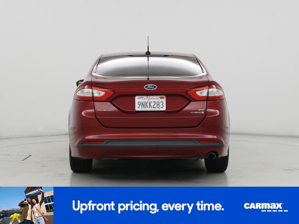 used 2016 Ford Fusion Hybrid car, priced at $12,998