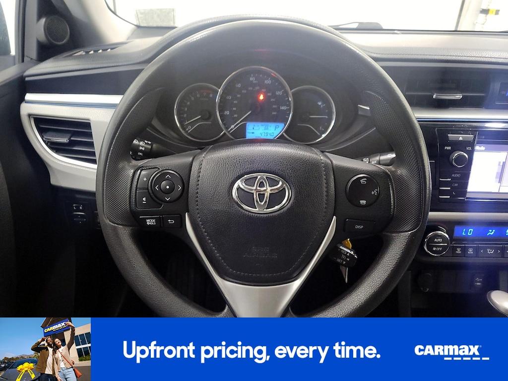 used 2016 Toyota Corolla car, priced at $14,998