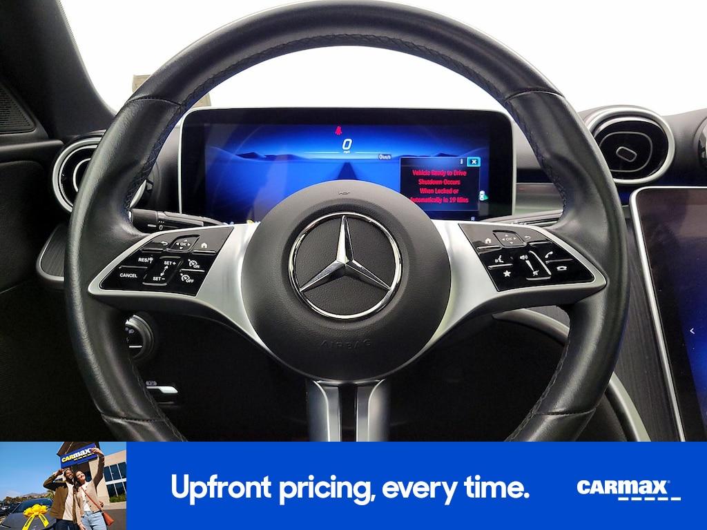 used 2024 Mercedes-Benz C-Class car, priced at $34,998