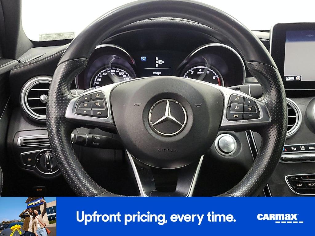 used 2015 Mercedes-Benz C-Class car, priced at $15,998