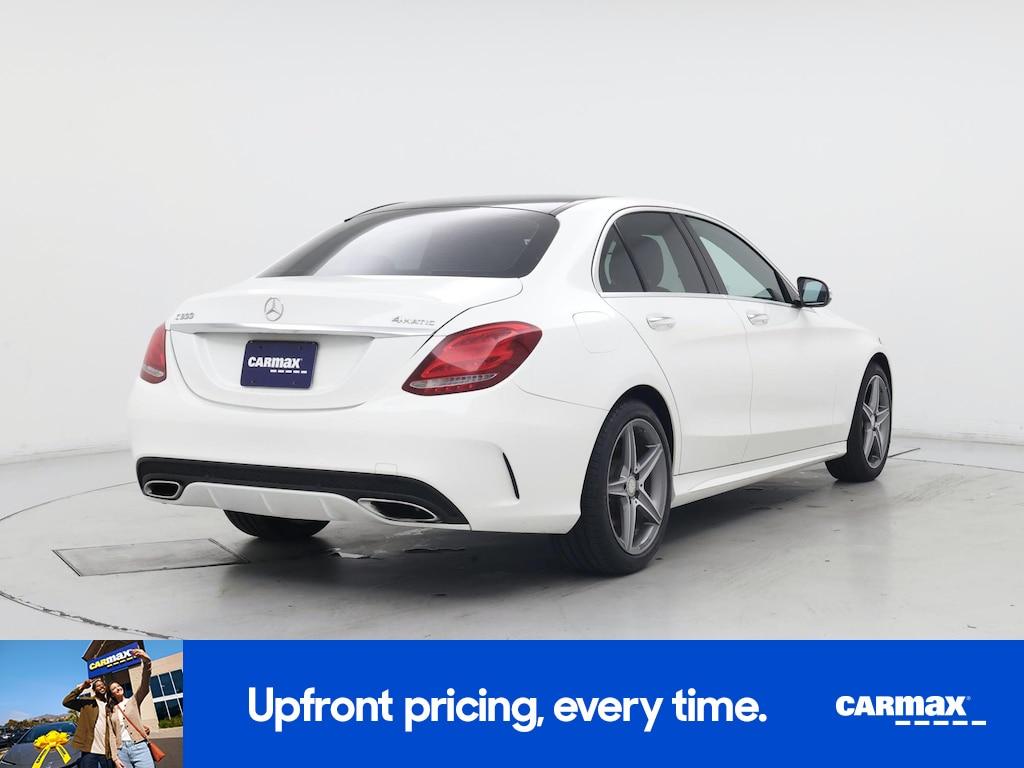 used 2015 Mercedes-Benz C-Class car, priced at $15,998