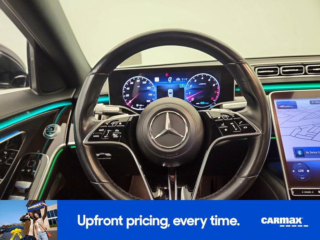 used 2022 Mercedes-Benz S-Class car, priced at $56,998