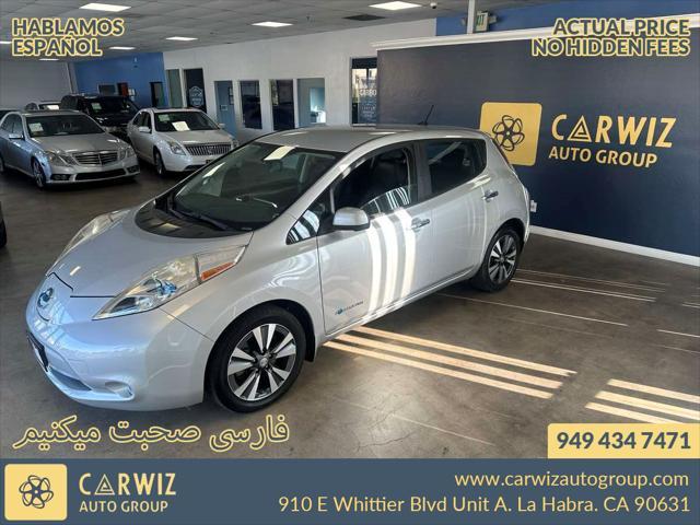 used 2015 Nissan Leaf car, priced at $6,988