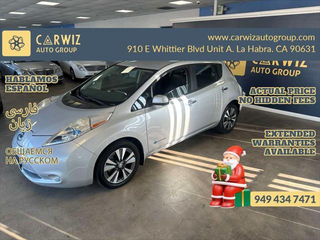 used 2015 Nissan Leaf car, priced at $6,788