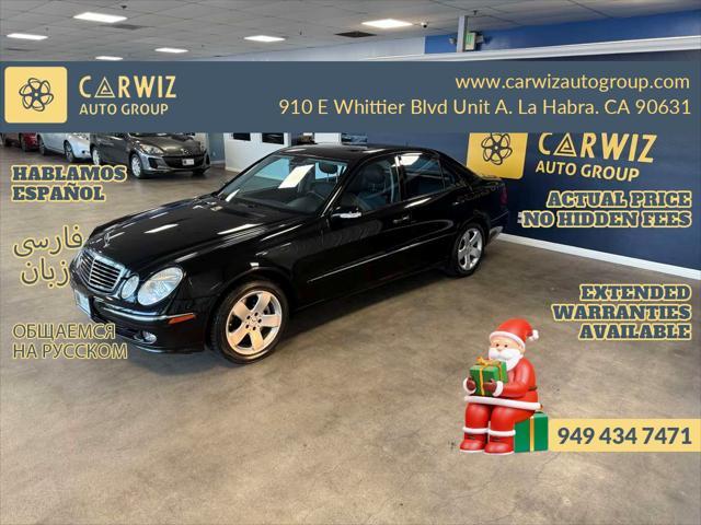 used 2005 Mercedes-Benz E-Class car, priced at $12,488