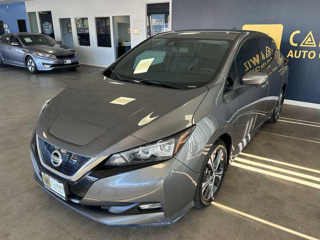 used 2021 Nissan Leaf car, priced at $8,488