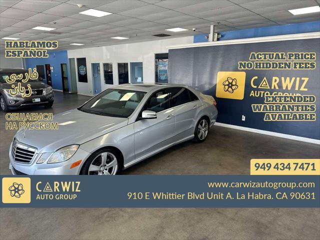 used 2010 Mercedes-Benz E-Class car, priced at $6,988