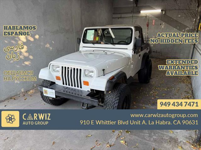 used 1988 Jeep Wrangler car, priced at $16,488