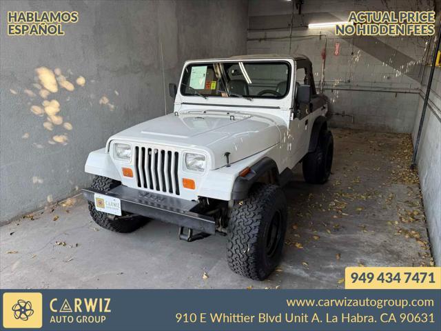 used 1988 Jeep Wrangler car, priced at $11,988