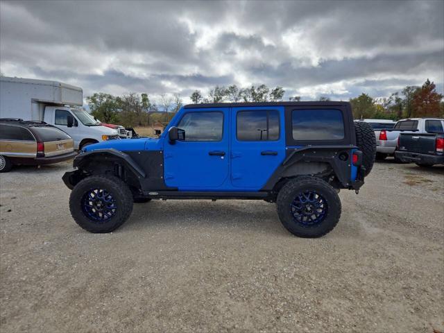 used 2018 Jeep Wrangler Unlimited car, priced at $31,995